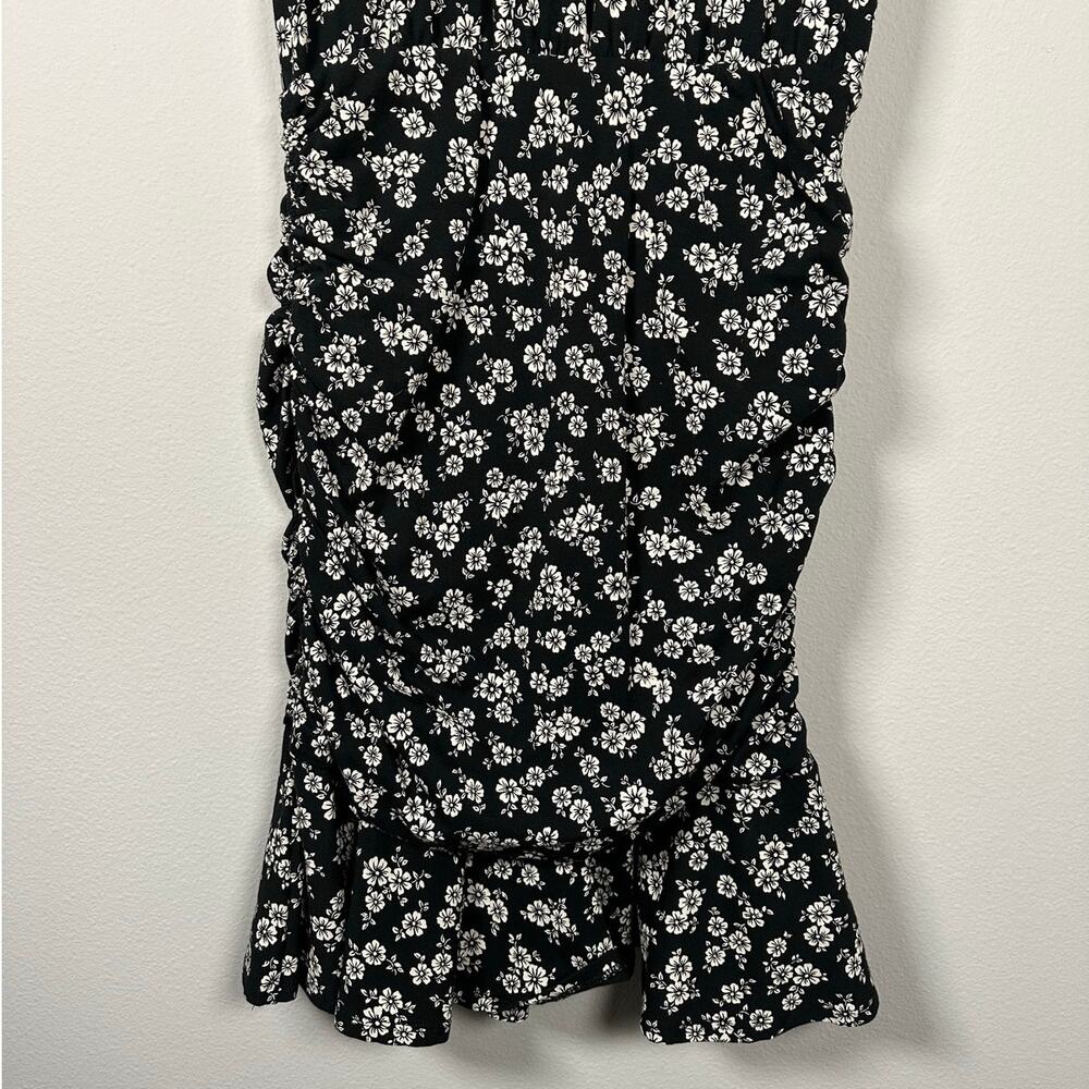 Veronica Beard Black and White Floral Mini Dress - Picture 10 of 13